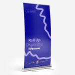 Structure Roll-Up en Aluminium avec visuel