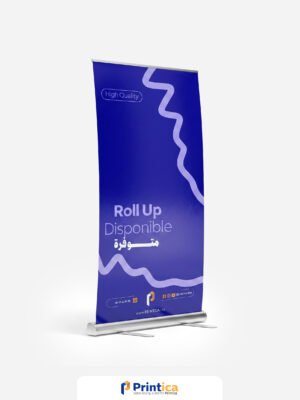 Structure Roll-Up en Aluminium avec visuel